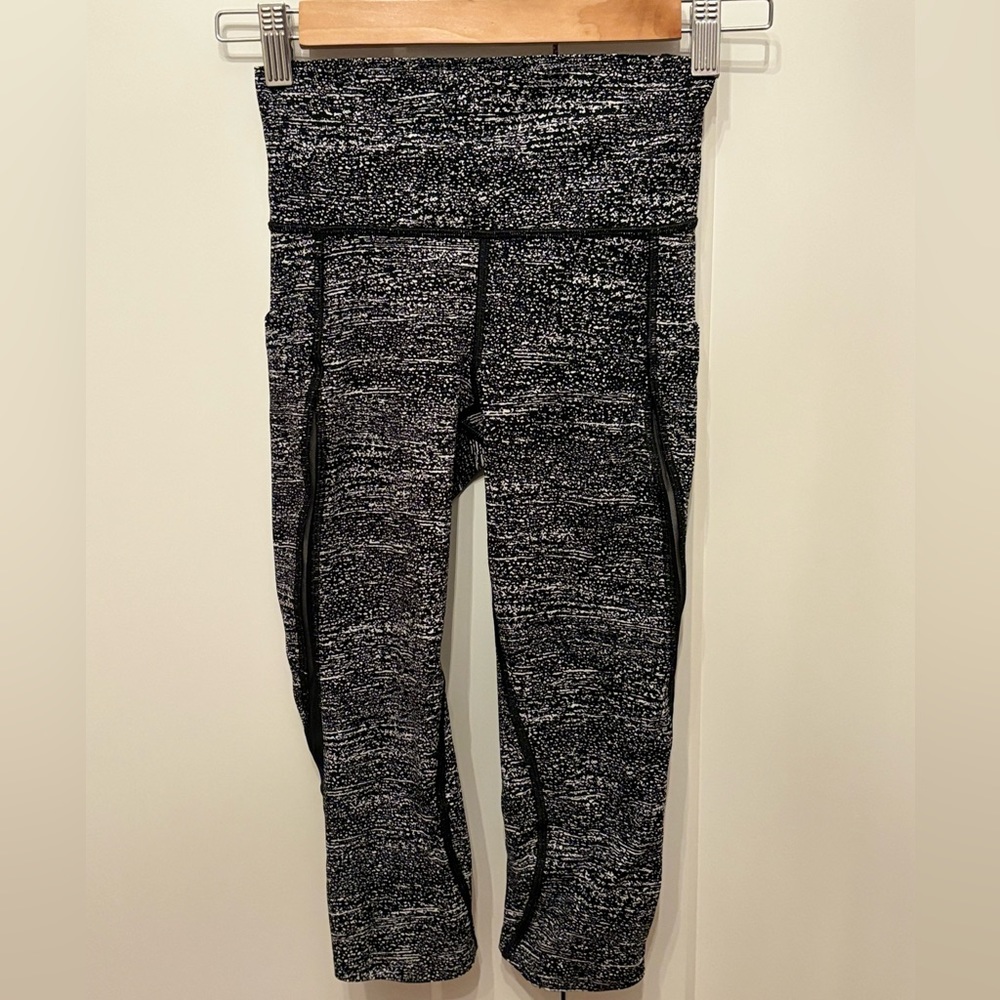 Lululemon capris. Good condition